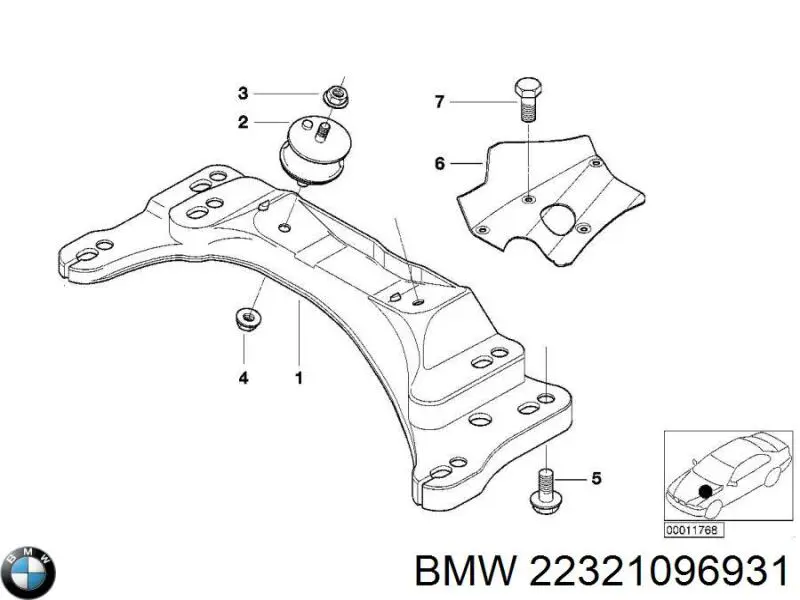  22321096931 BMW