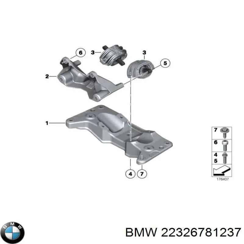  22326781237 BMW