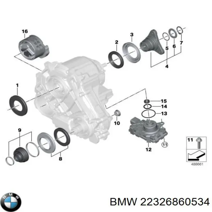 22326860534 BMW 