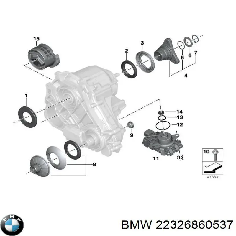 22326860537 BMW 