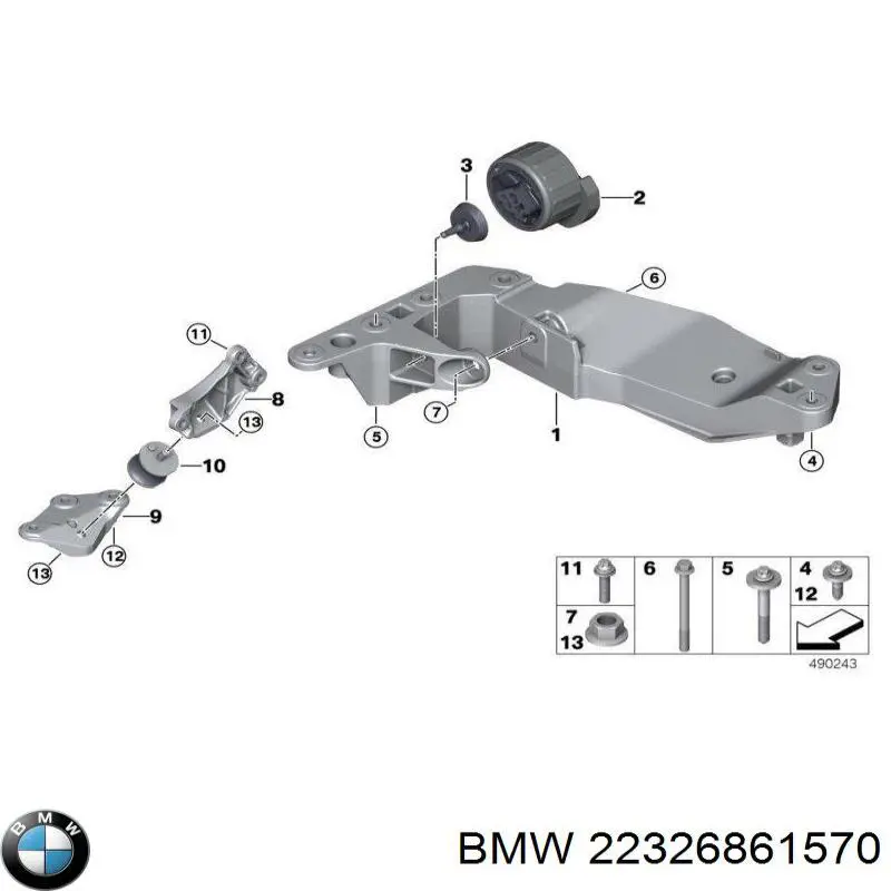  22326861570 BMW