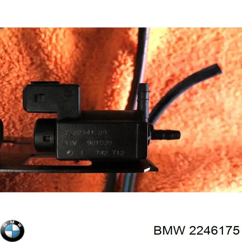 Клапан преобразователь давления наддува (соленоид) 2246175 BMW