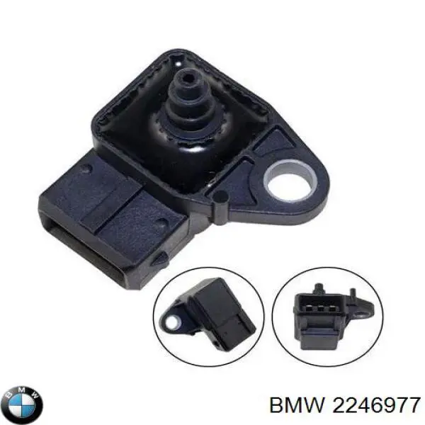 2246977 BMW датчик давления во впускном коллекторе, map