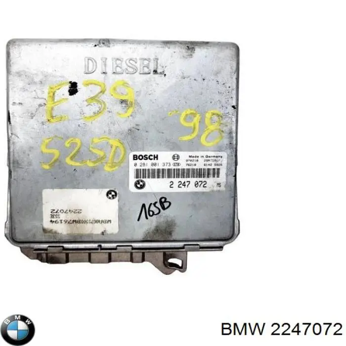 ЭБУ двигателем BMW 2246763 цена, от 14.06 USD