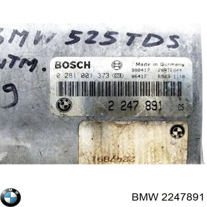 Блок управления двигателем 2247891 BMW
