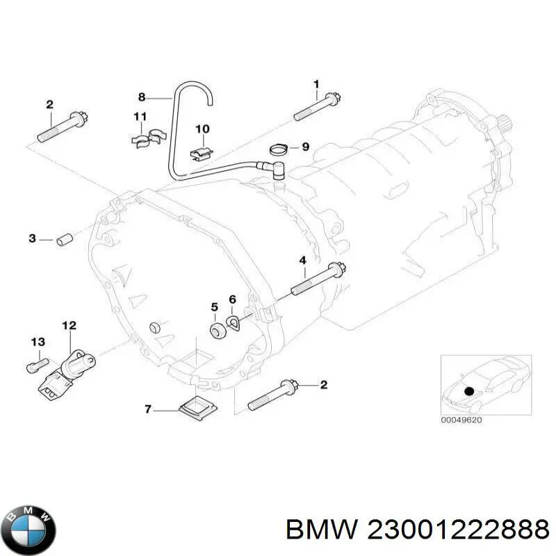  BMW 23001222888 цена, от 4.59 USD