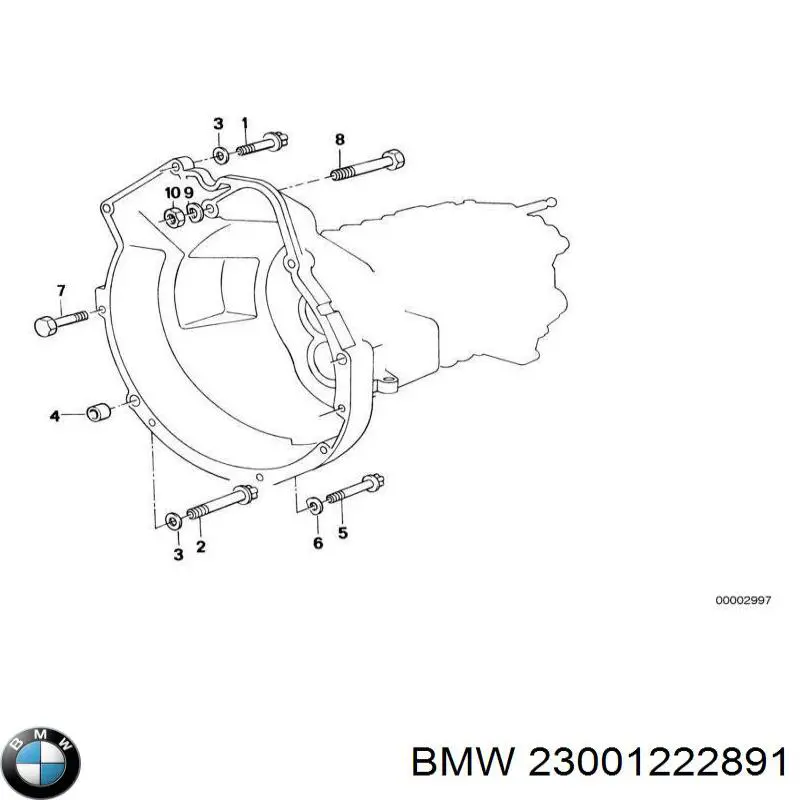 Купить 23001222891 BMW Болт ГБЦ