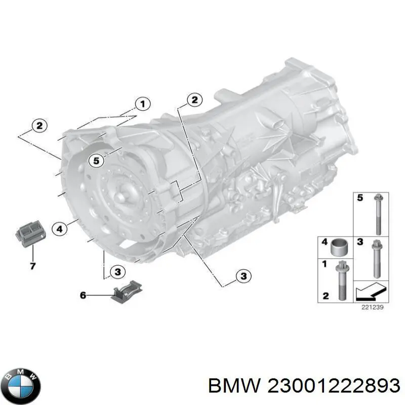  BMW 23001222893 цена, от 7.24 USD