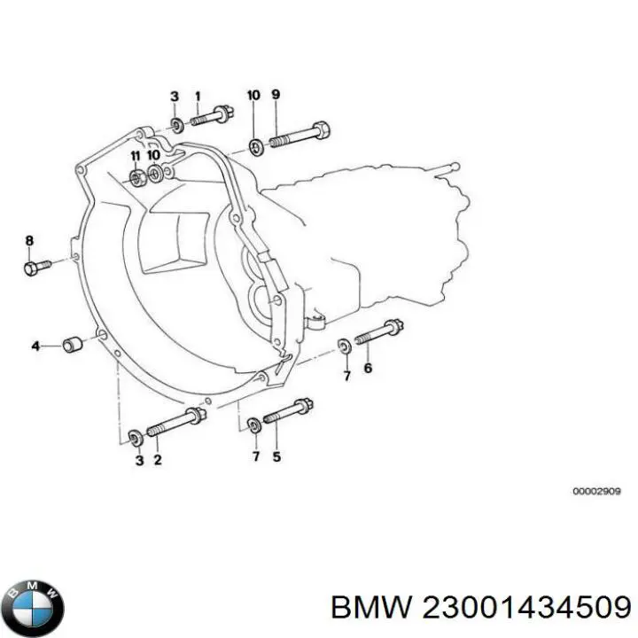  23001434509 BMW