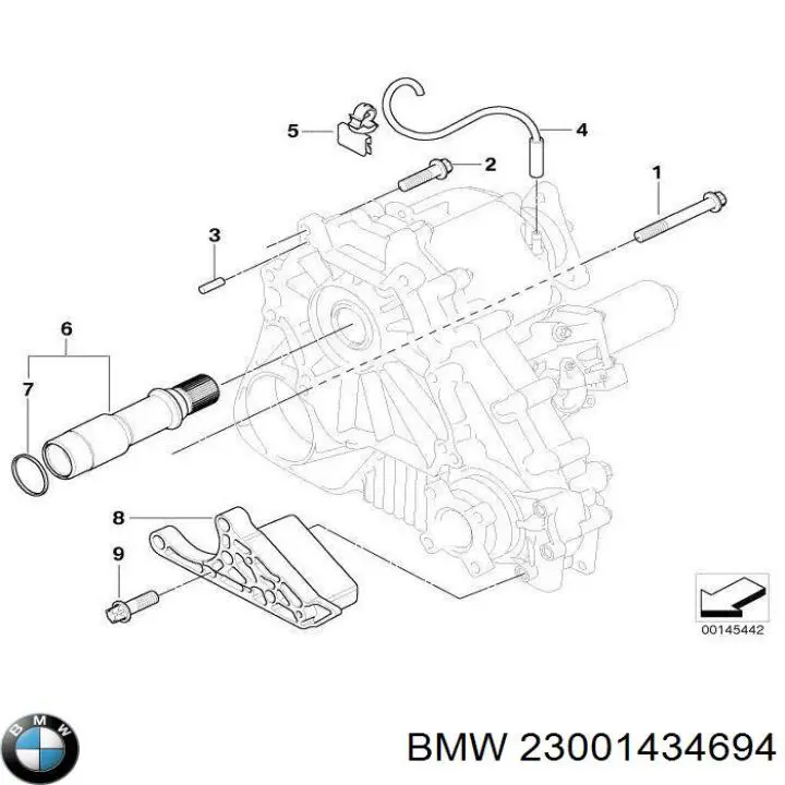 Купить 23001434694 BMW 