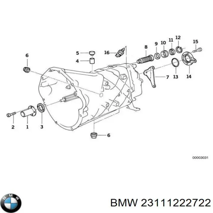 Купить 23111222722 BMW 