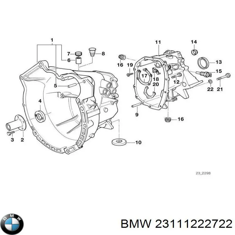  BMW 23111222722 цена, от 129.61 USD