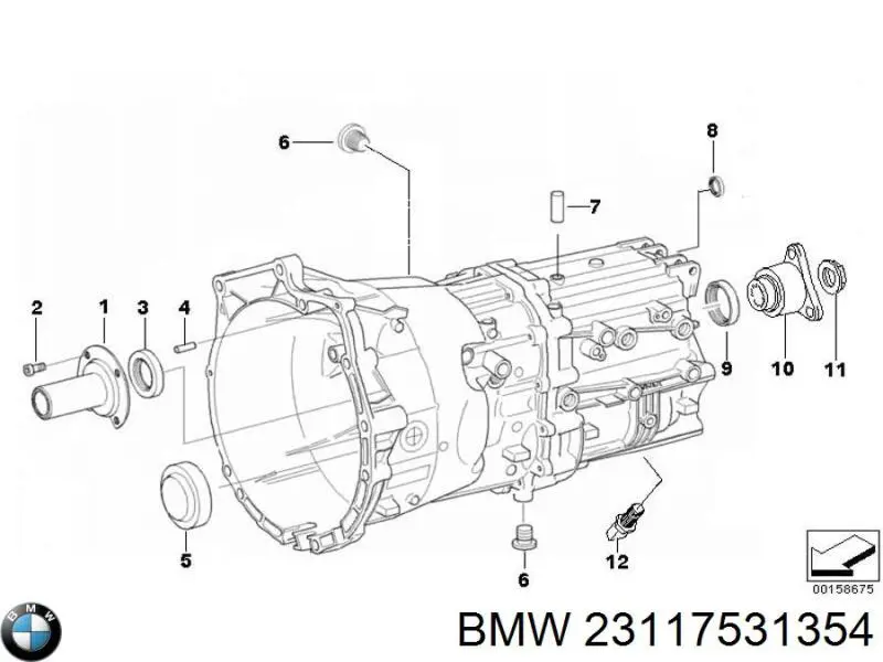 23117531354 BMW 