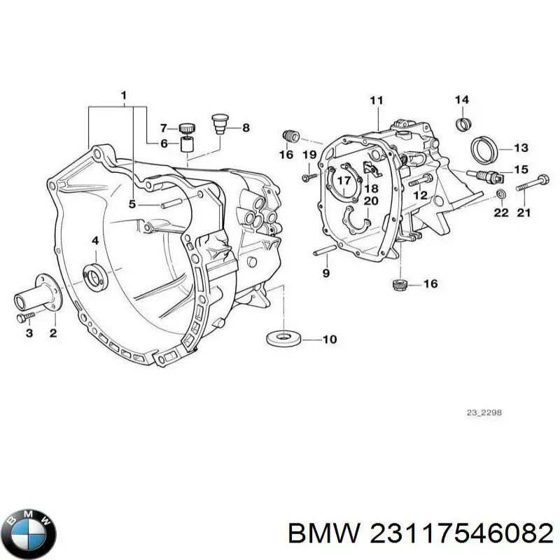  BMW 23117546082 цена, от 806.41 USD