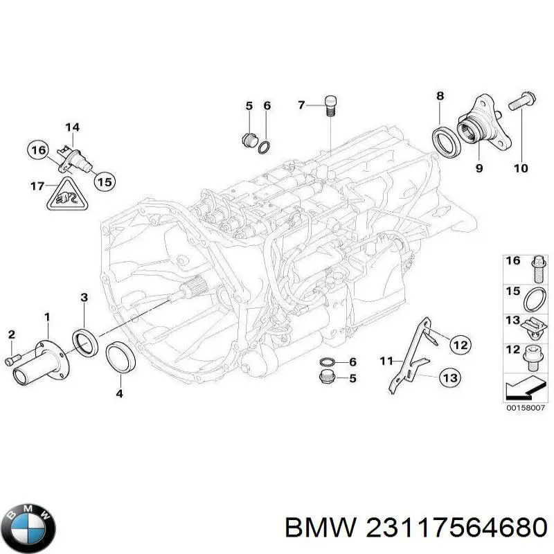  BMW 23117564680