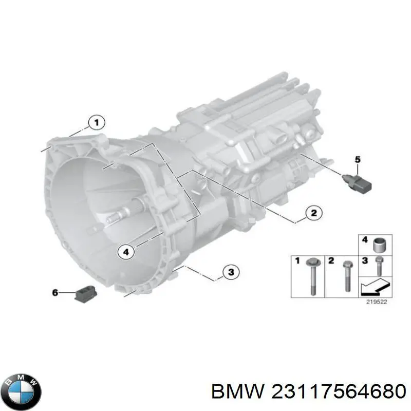  BMW 23117564680 цена, от 39.65 USD