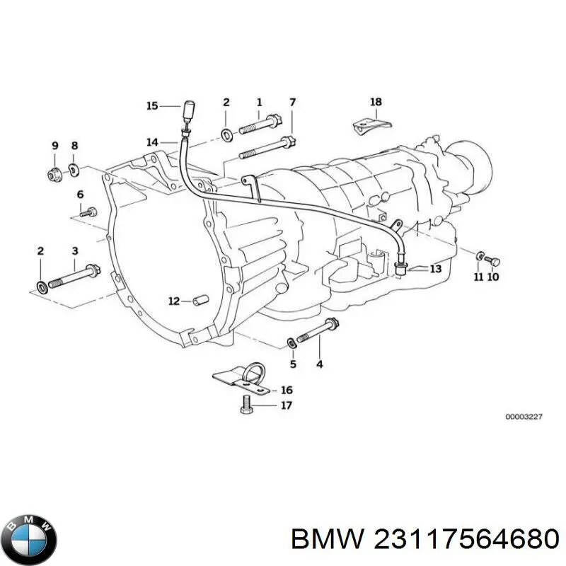 Купить 23117564680 BMW 