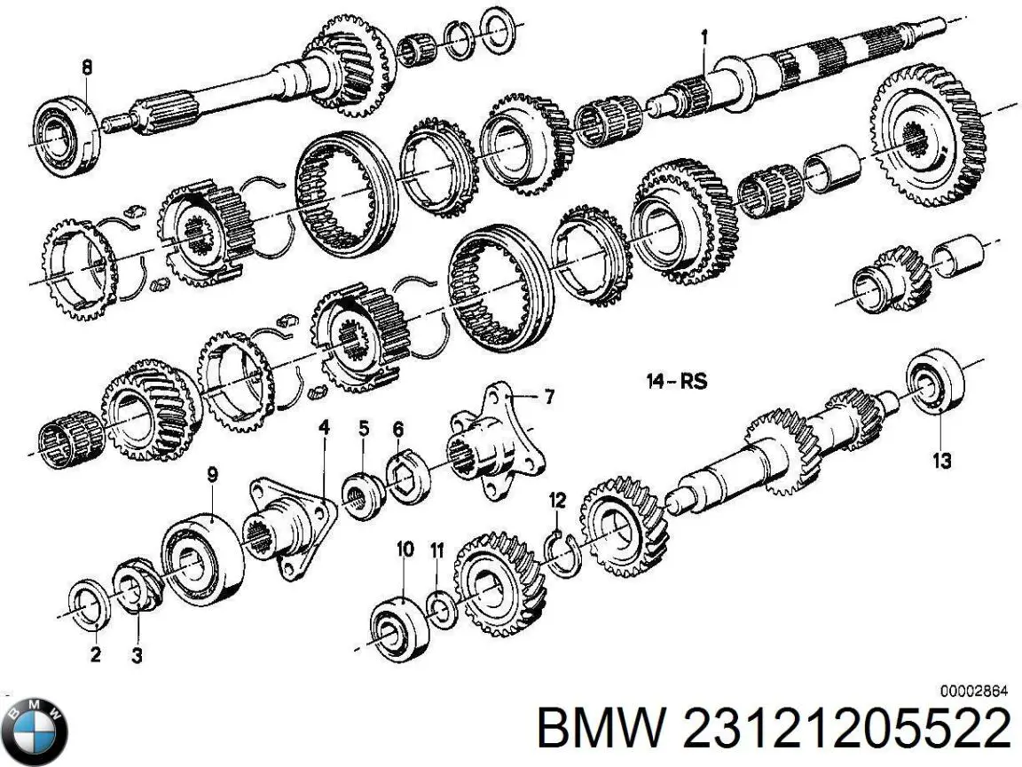  23121205522 BMW