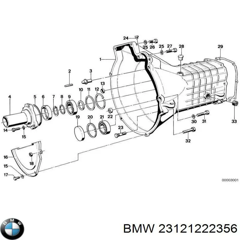 Фонарь задний правый BMW 23121222356 цена, от 42.43 USD