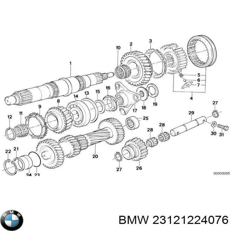 23121224076 BMW 