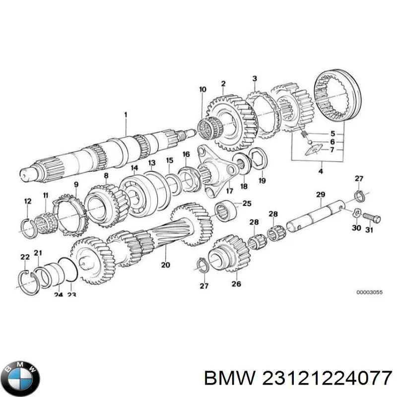 23121224077 BMW 