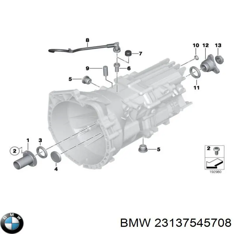 23137545708 BMW Болт крепления головки блока цилиндров