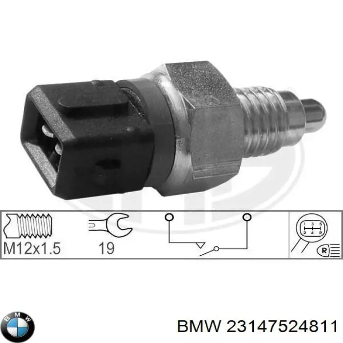 Включатель фонарей заднего хода BMW 23147524811 цена, от 23.42 USD
