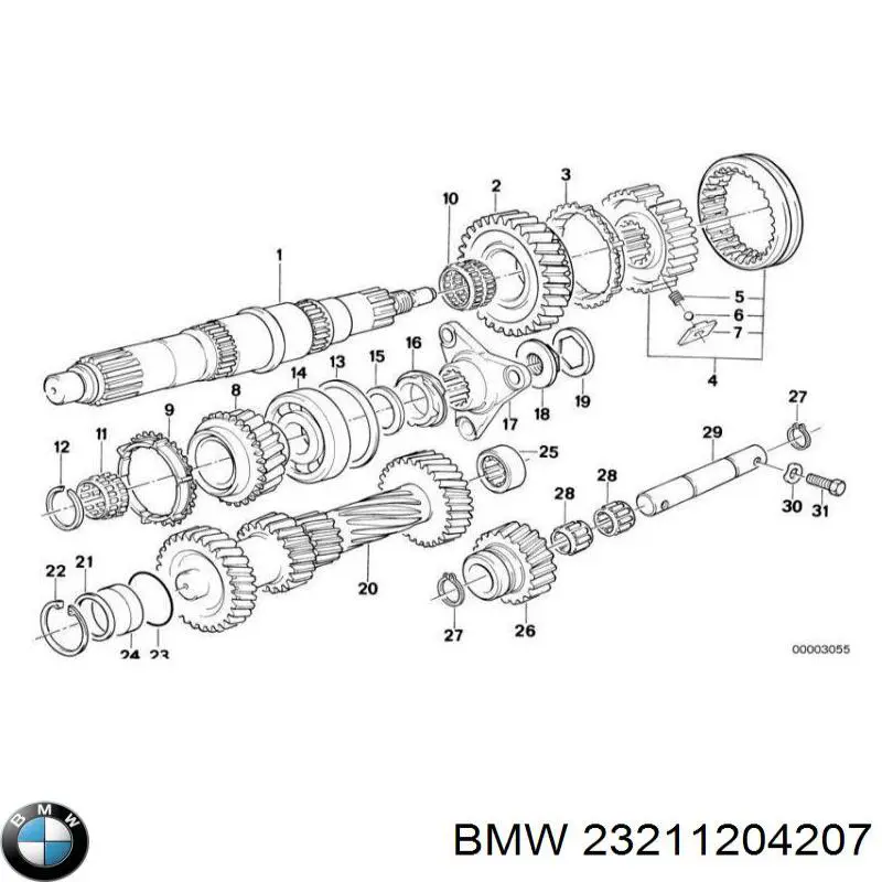 23211204207 BMW 