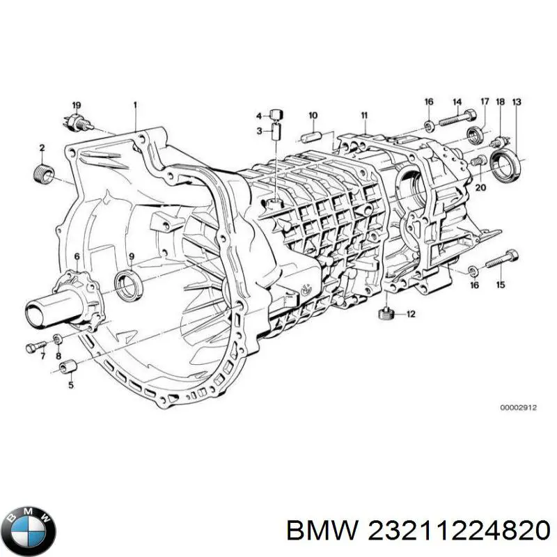 Сальник АКПП/КПП входного вала BMW 23211224820 цена, от 37.71 USD