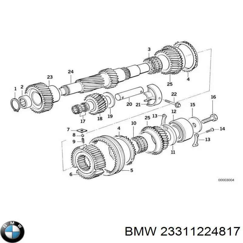  BMW 23311224817 цена, от 7.91 USD
