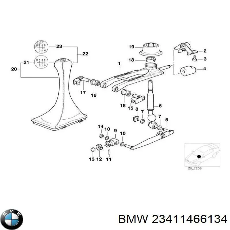 23411466134 BMW 