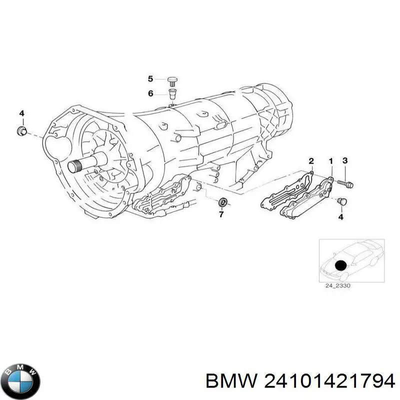  BMW 24101421794 цена, от 222.91 USD