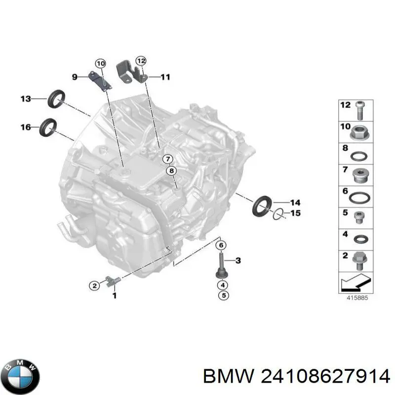 24108627914 BMW 