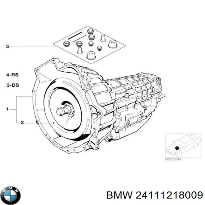 Сальник коленчатого вала BMW 24111218009 цена, от 34.52 USD