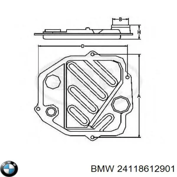 Купить 24118612901 BMW Поддон АКПП