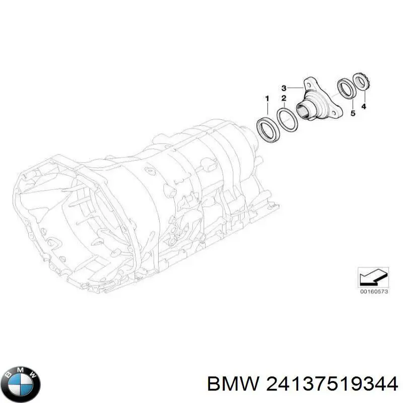 Сальник АКПП/КПП (выходного/вторичного вала) на BMW 7 (E65,66) купить.