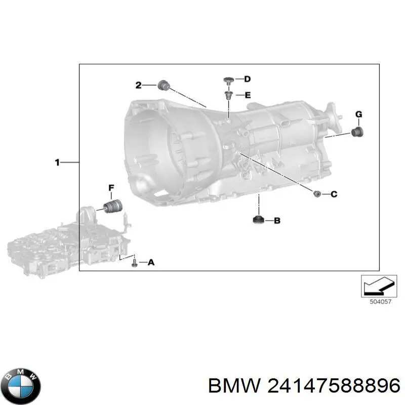 Разъем АКПП 501220929 ZF Parts