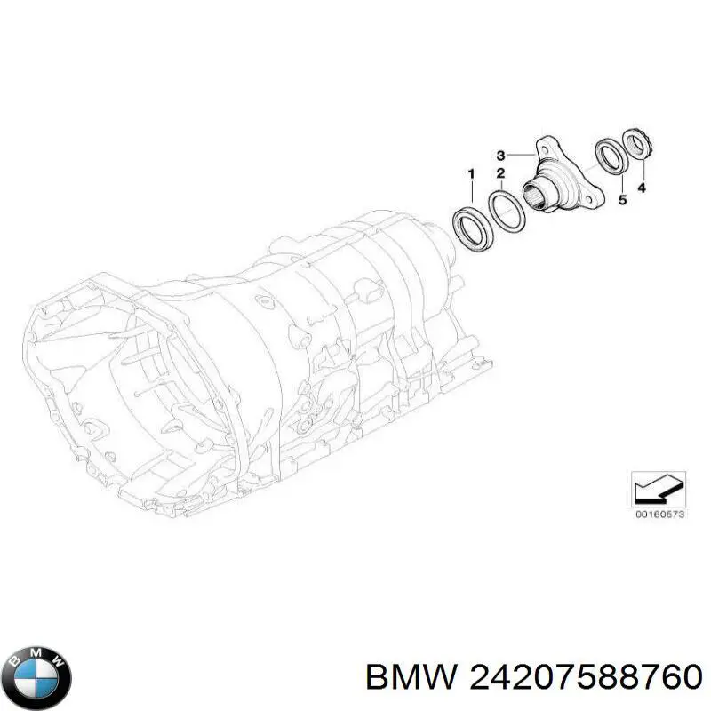 Купить 24207588760 BMW 