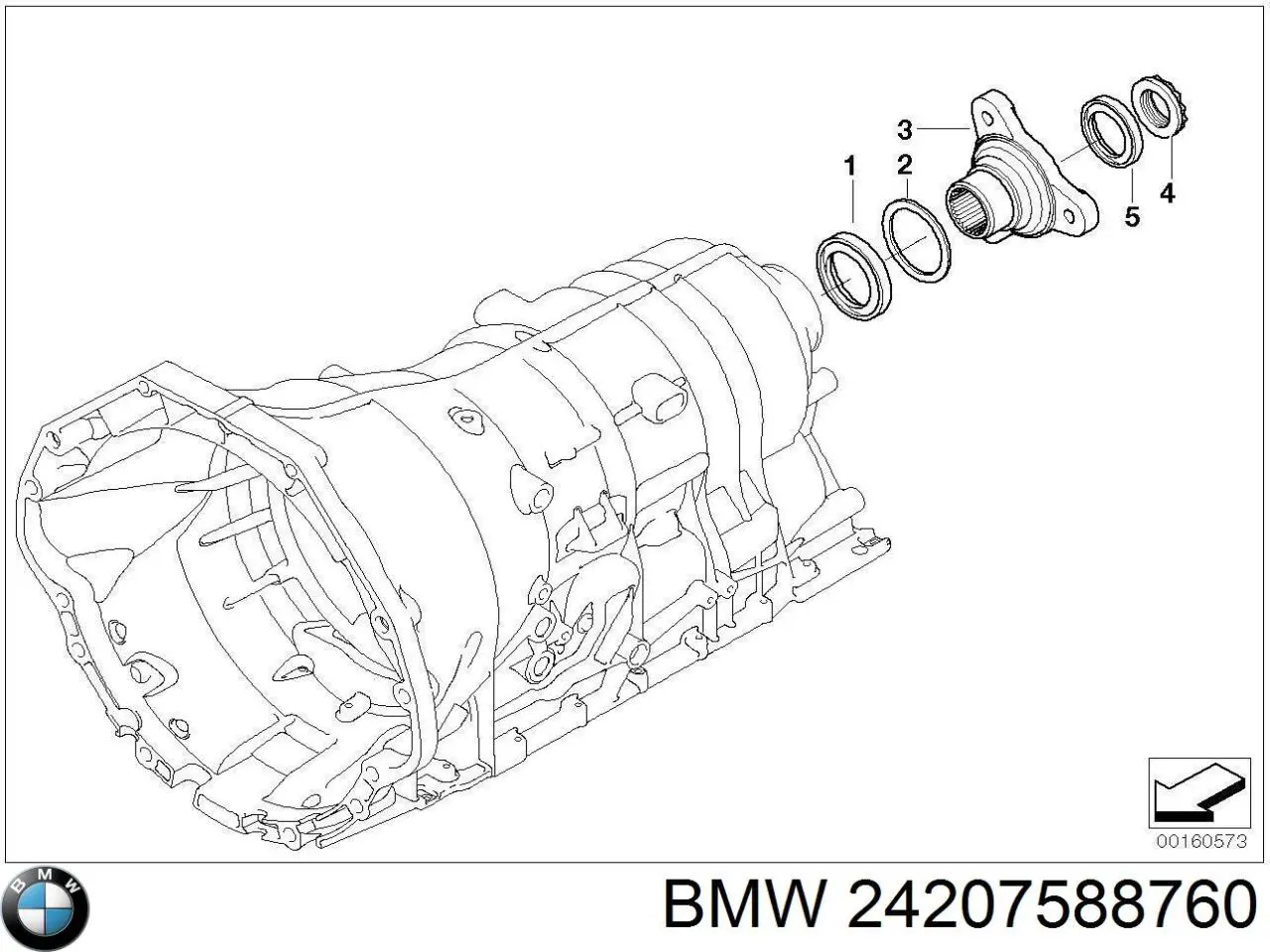 24207588760 BMW 