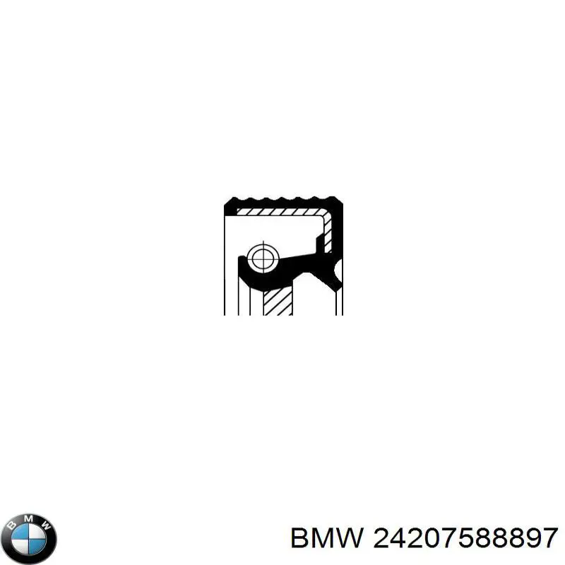 24207588897 BMW kit de reparação da caixa automática de mudança
