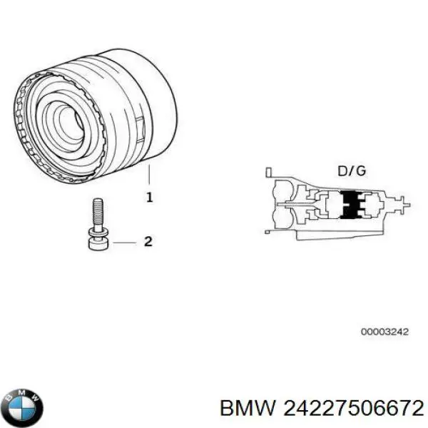 24227506672 BMW 