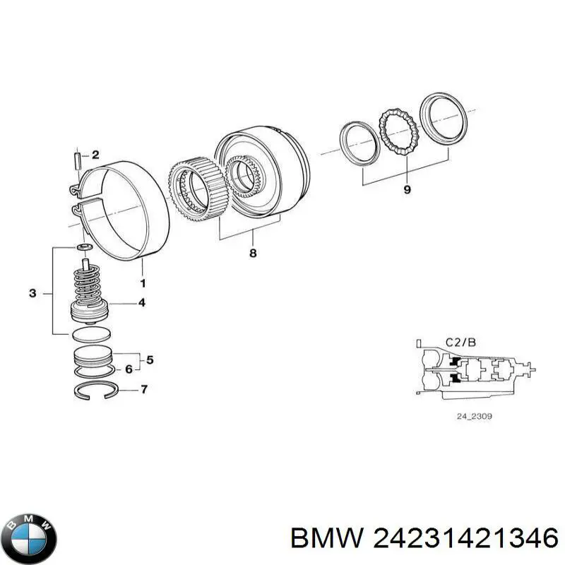 24231421346 BMW 