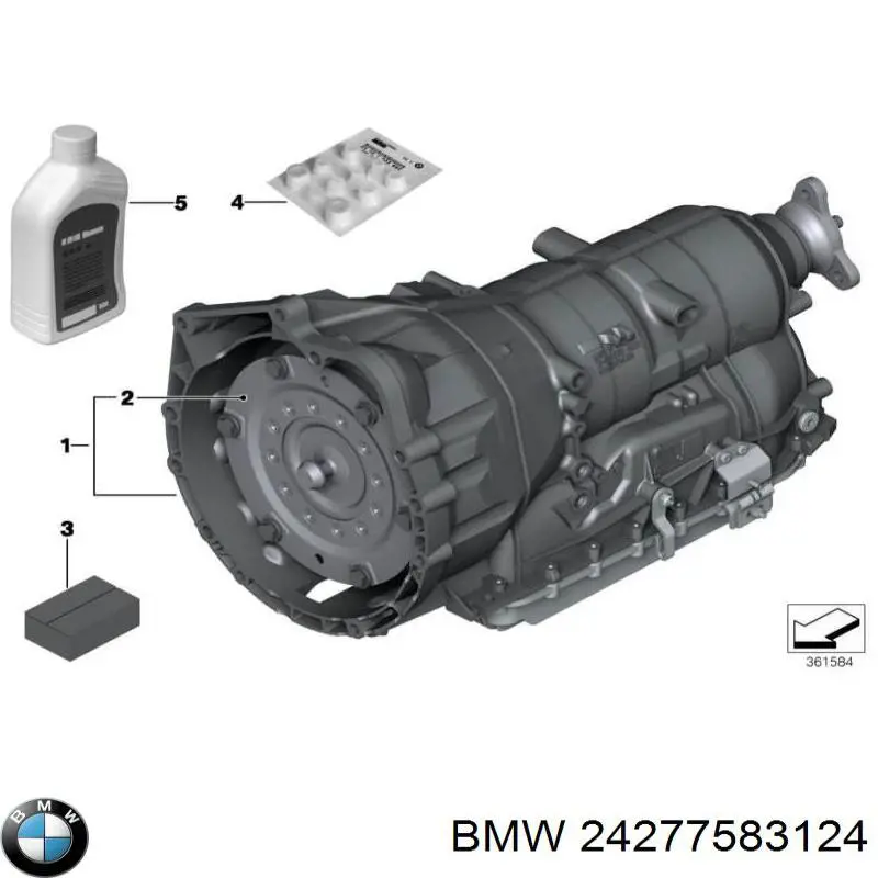 Купить 24277583124 BMW 