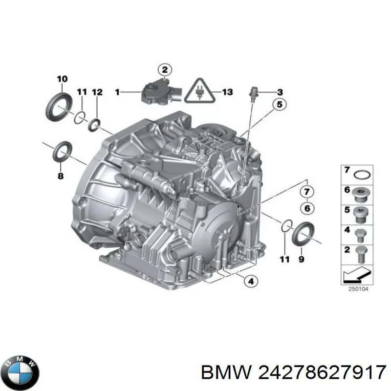  BMW 24278627917 цена, от 3.90 USD