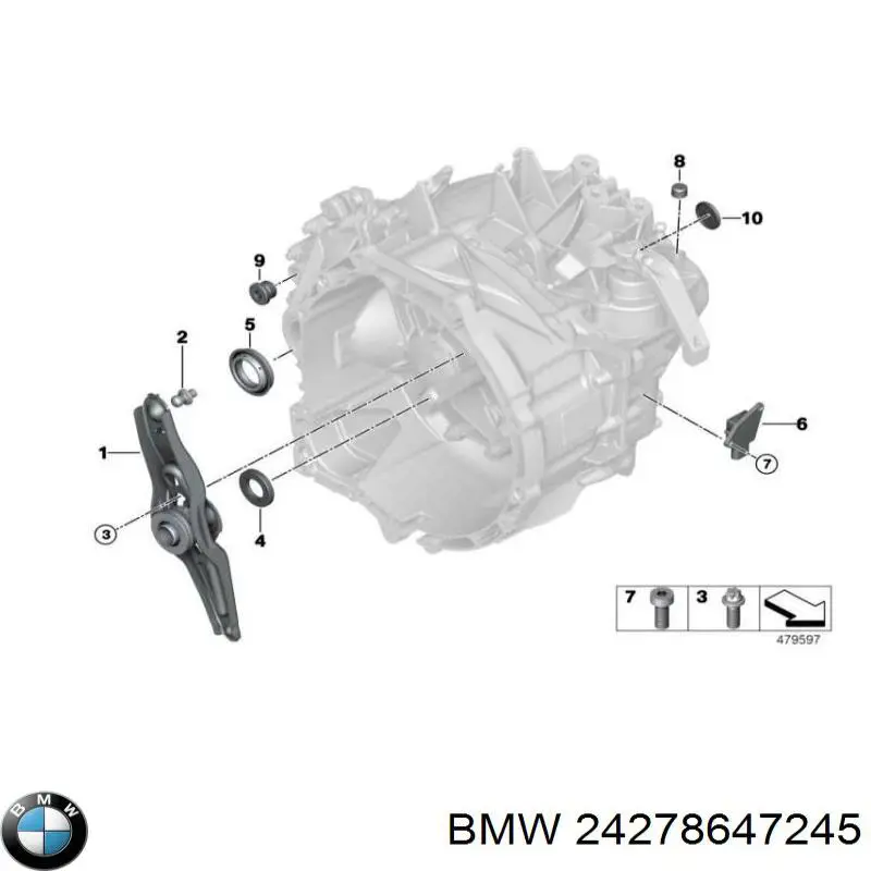 Купить 24278647245 BMW 