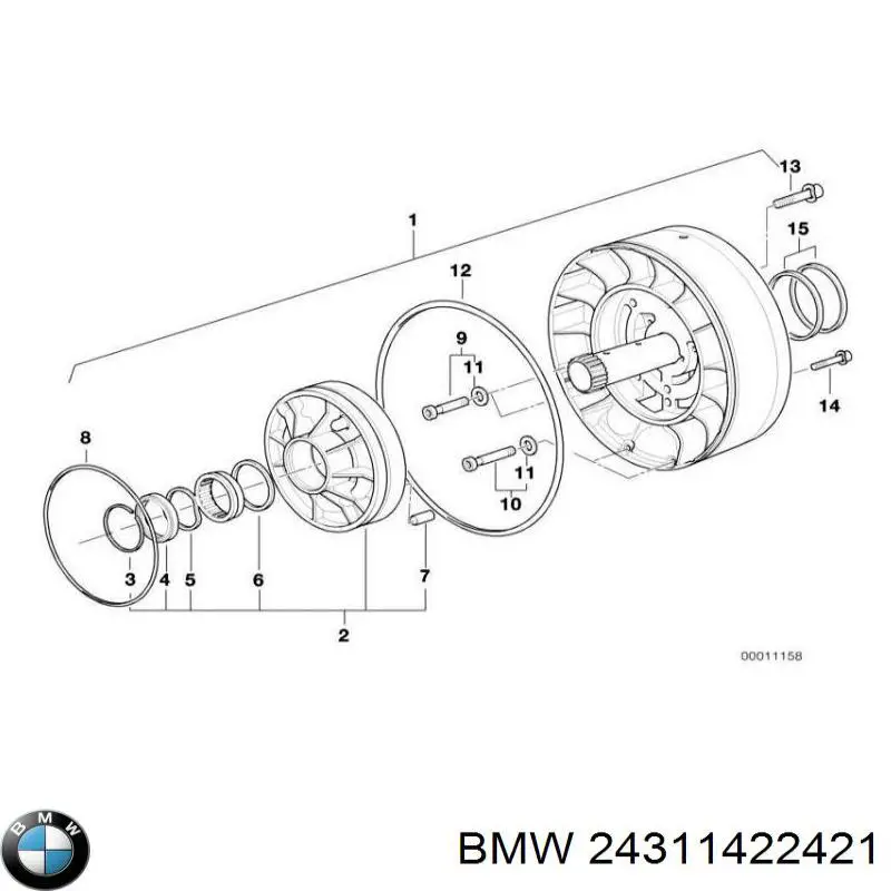 24311422421 BMW 