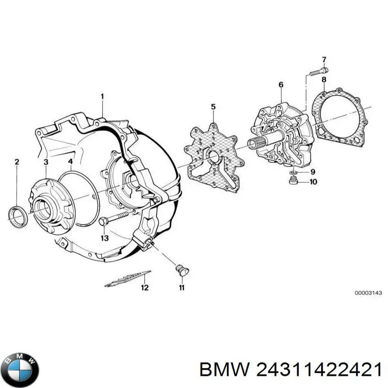 Купить 24311422421 BMW 