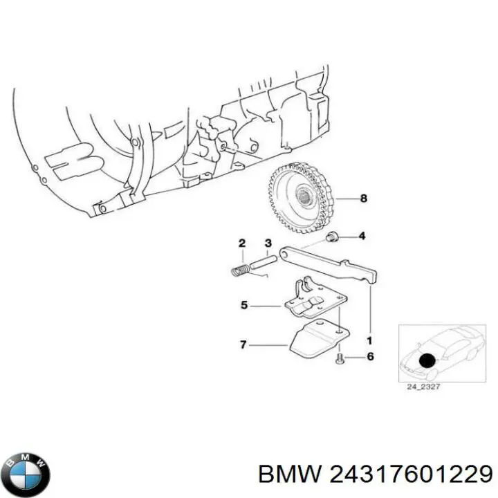 Купить 24317601229 BMW 