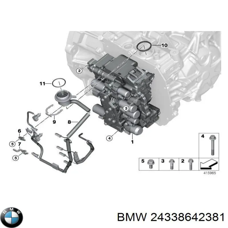 24338642381 BMW 