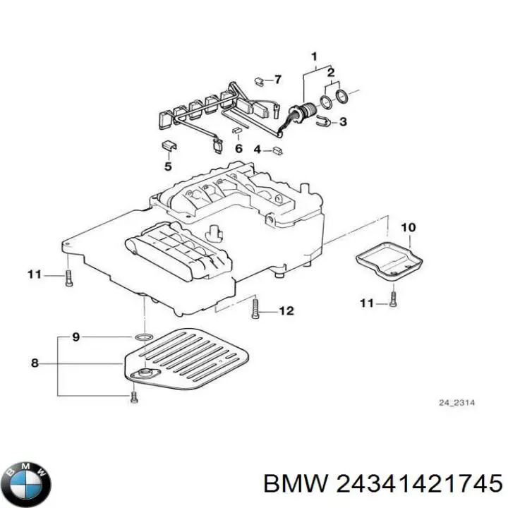 24341421745 BMW 